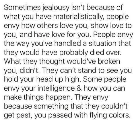 Jealousy Quotes, Morning Habits, Daily Facts, Jealous Of You, You Deserve Better, Knowing Your Worth, Self Love Quotes, Finding Peace, Real Talk