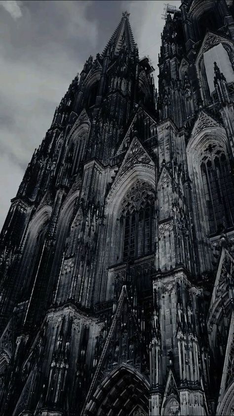 Gothic Churches Architecture, Cathedral Cologne Germany, Gothic Arches Architecture, Cologne Germany Cathedral, Gothic Cathedral Architecture, Cologne Cathedral Wallpaper, Cologne Cathedral Tattoo, Pretty Cathedrals, Goth Core Wallpaper