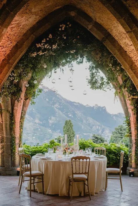 Waterfront Wedding Ceremony, Villa Cimbrone, Ravello Italy, Romantic Wedding Receptions, Wedding Planner App, Amalfi Coast Wedding, Lake Como Wedding, Villa Wedding, Waterfront Wedding