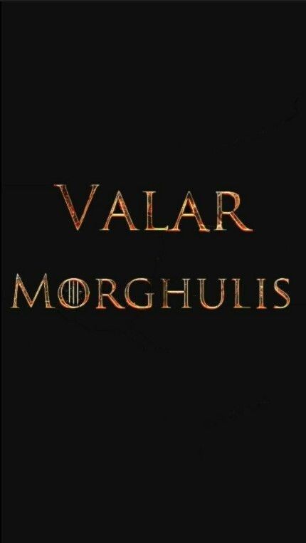 Valor Morghulis Tattoo, Valar Morghulis Wallpapers, Tyrion Quotes, Game Of Thrones Valar Morghulis, Game Of Thrones Drawings, Valar Morghulis Valar Dohaeris, Game Of Thrones Images, Drogon Game Of Thrones, Game Of Thrones Tattoo