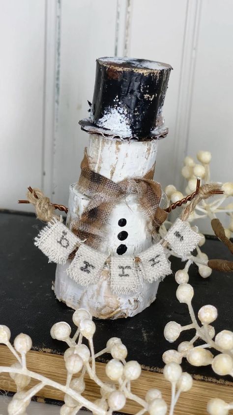 ☃️Let’s Make a SNOWMAN ORNAMENT out of Dollar Tree Birch Wood Pieces in 2022 | Christmas crafts, Christmas ornament crafts, Dollar store christmas crafts Diy Snowmen, Pencil Christmas Tree Ideas, Make A Snowman, Christmas Crafts To Make, Country Christmas Decorations, Pencil Christmas Tree, Diy Christmas Decorations Easy, Christmas Wood Crafts, Christmas Tree Ideas