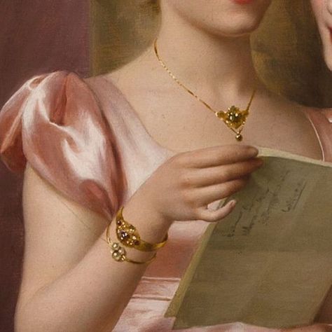 A Book, Pink Dress, A Woman, Pink