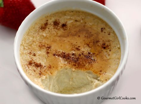 Breakfast Custard Recipe, Baked Coconut Custard, Dairy Free Custard, Baked Egg Custard, Low Carb Dairy Free, Baked Coconut, Real Food Diet, Low Carb Biscuit, Postre Keto