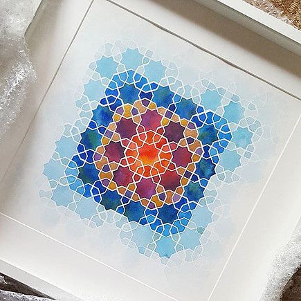 Islamic Geometry, Youtube Website, Persian Art Painting, Geometric Pattern Art, Geometric Design Art, Sacred Geometry Art, Islamic Patterns, Arabic Pattern, Geometric Drawing