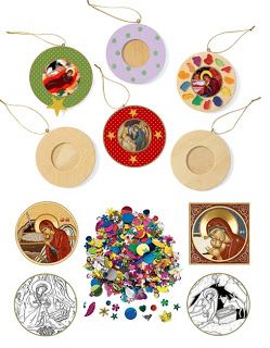 Orthodox Christian Education: Christmas Orthodox Craft Ornaments for tree / kids children crafting ideas Orthodox Christmas, Bible Camp, Advent Crafts, Sunday School Projects, Craft Ornaments, Catholic Crafts, Sunday Church, Christian Crafts, Sunday School Activities