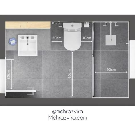 تصميم دورة مياه, Bathroom Layout Ideas, Bathroom Layout Plans, Toilet And Bathroom Design, Tile Ideas Bathroom, Simple Bathroom Designs, Bathroom Plan, Bathroom Dimensions, Ideas For Bathrooms