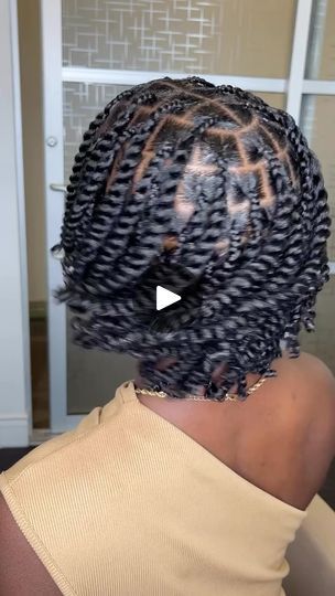 Loose Two Strand Twists, Large 2 Strand Twist, Small Rope Twist Braids, Short Twists Hairstyles, Two Strand Twist With Added Hair, 2 Strand Twist Styles Natural Short Hair, Two Strand Twist Tutorial, Short Two Strand Twist, 2 Strand Twist Styles Natural