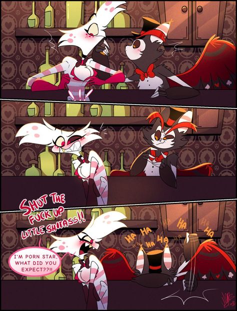 Hazbin Hotel Husk, Boss Wallpaper, I'm A Loser, Hotel Trivago, H Hotel, Monster Hotel, Harbin, Mini Comic, Vivziepop Hazbin Hotel