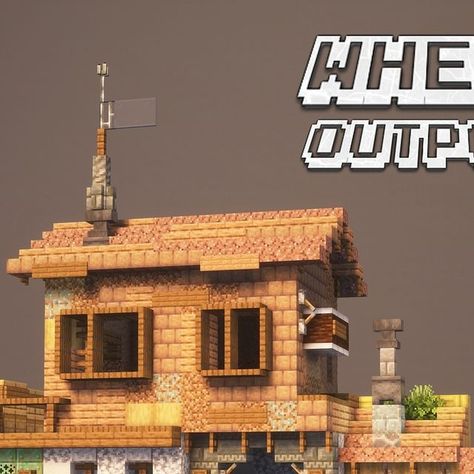 Krio on Instagram: "Wheat Outpost   Hey guys, here is a Wheat Outpost I made, that you can add to your Minecraft world, enjoy!  For more builds: 👤-Follow @kriosucks  📺-Check Out My YT 📤-Share The Post   Information:  Built By: @kriosucks Version: Java 1.21 Shaders: Rethinking Voxels  Built on @meta_union   ———————————————— Tags: #minecraft #mcpe #minecraftbuild #mcbuilds #minecraftjava #minecraftonly #minecraftideas #minecraftinspiration #minecraftart #minecraftdesign #minecraftdesigns #minecraftmedieval" Bell Minecraft, Minecraft Outpost, Minecraft World, Minecraft Medieval, Minecraft Inspo, Minecraft Stuff, Minecraft Art, Minecraft Ideas, Minecraft Designs