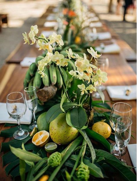 Costa Rica Beach Wedding, Beachside Restaurant, Tiki Wedding, Tropical Wedding Centerpieces, Nosara Costa Rica, Costa Rica Beach, Tropical Centerpieces, Filipino Wedding, Costa Rica Beaches