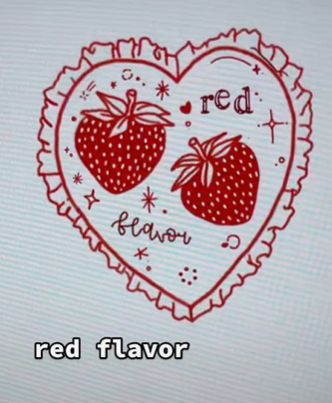 Red Velvet Tattoo, Kpop Tattoos, Strawberry Tattoo, Dope Tattoos For Women, Collage Phone Case, Dope Tattoos, Simplistic Tattoos, Red Aesthetic, Future Tattoos