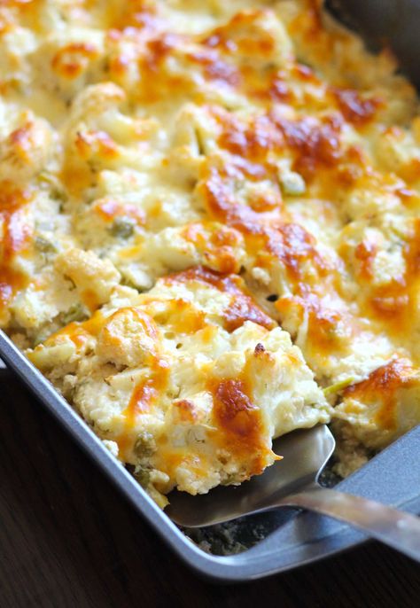 Queso Cauliflower Bake | 12 Tomatoes 12 Tomatoes Queso Cauliflower Bake, Cauliflower Velveeta Cheese, Quest Cauliflower Bake, Cauliflower Sides Recipes, Queso Cauliflower Bake, Cheesy Cauliflower Casserole 12 Tomatoes, Scalloped Vegetable Bake, Creamy Baked Broccoli With Tomatoes And Kale, Cauliflower Baked Potato