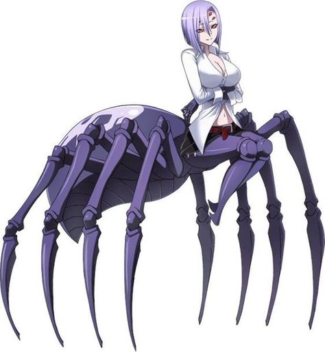 Monster Museum, Strange Family, Monster Girl Encyclopedia, Monster Musume, Anime Monsters, Spider Art, Spider Girl, Monster Girl, Manga Girl