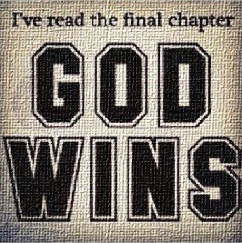 . God Wins, Cherish Life, God's Glory, Jesus Christus, Faith Inspiration, Love People, Christian Life, Faith In God, Word Of God