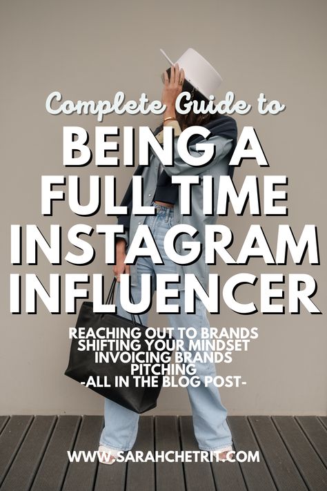 Want to be a full time Instagram influencer? This definitive guide will get you started with learning everything you need to know about being an Instagram influencer. Learn how to get paid, reach out to brands, shift your mindset and so much more for your social media influencer jouney! How To Become A Paid Influencer, Influencer Weekly Schedule, Like To Know It Influencer, How To Start Influencing, How To Become A Lifestyle Influencer, How To Be Influencers, Apps For Influencers, How To Get Paid On Instagram, How To Be A Social Media Influencer