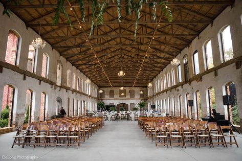 The Providence Cotton Mill, Providence Cotton Mill Wedding, Providence Wedding, Brick Wedding Venue, Cotton Mill Wedding, Providence Cotton Mill, Charlotte Wedding Venues, Event Venue Spaces, Wedding Venues North Carolina