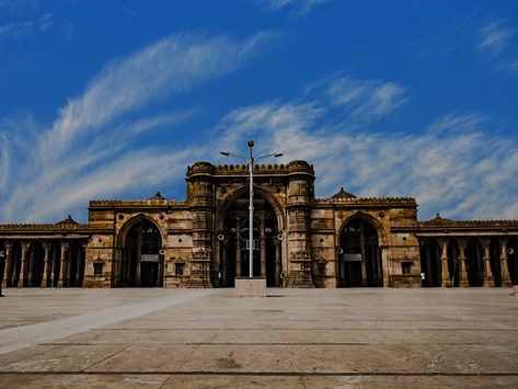 Ahmedabad Travel Guide: A Virtual Tour Jama Masjid Ahmedabad, Hare Krishna Temple, Travel Journal Pages, Jama Masjid, Amazing India, Jain Temple, Hyatt Regency, Peaceful Places, Budget Hotel