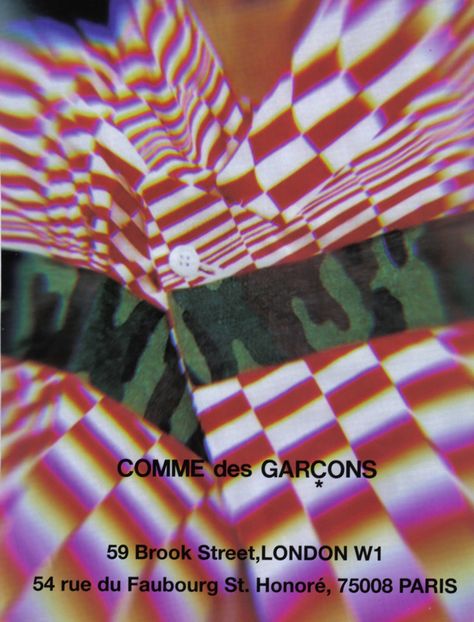 comme-des-garcon-ad-5 Comme Des Garcons Campaign, Fashion Editorial Layout, Fragrance Campaign, Cindy Sherman, Peter Lindbergh, Rei Kawakubo, Comme Des Garcons Shirt, Editorial Layout, Innovative Fashion