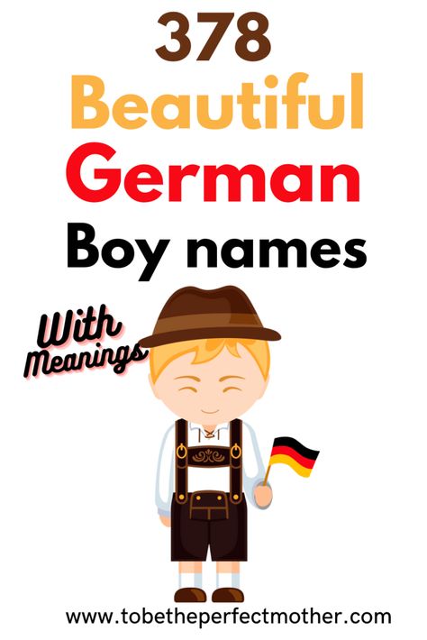 German Male Names, German Names And Meanings, German Names Boy, Russian Boy Names, German Boy Names, German Baby Girl Names, German Last Names, French Boys Names, Irish Boy Names