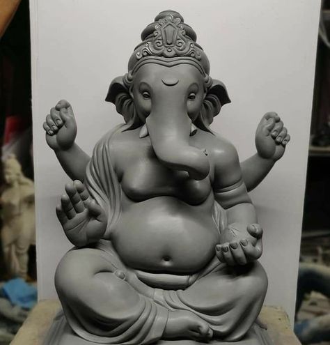 Ganesh Murti Images, Mumbai Ganpati, Jay Ganesh, Ganesha Art Illustration, Clay Ganesha, Dancing Ganesha, Ganpati Bappa Wallpapers, Disney Movie Art, Ganpati Bappa Photo