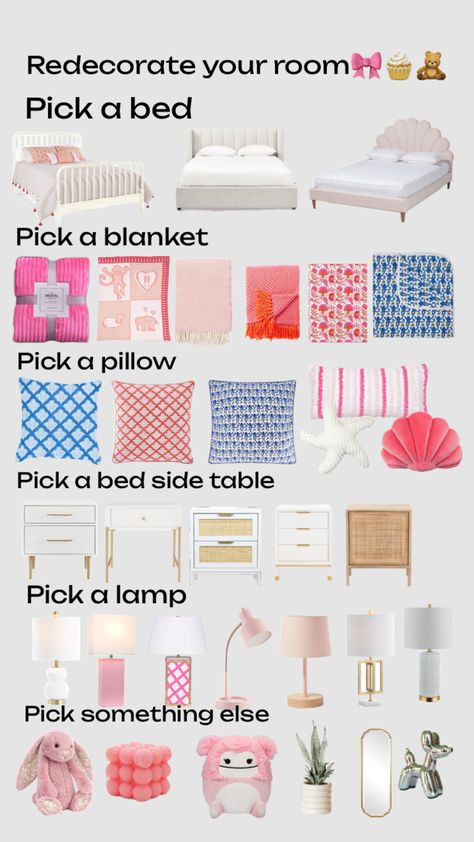 #preppy #fyp #viral Cute Easy Outfits For School, Preppy House, Preppy Bedroom Decor, Artistic Room, Shuffles Preppy, Girls Bedroom Makeover, Pink Rooms, Preppy Bedroom, Kids Room Interior Design