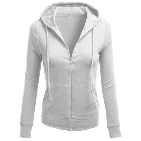 TL Women's Basic Solid Warm Knitted Casual Zip-Up Hoodie Jackets in... ($13) ❤ liked on Polyvore featuring tops, hoodies, zip up hoodies, zip up top, sweatshirt hoodies, hoodie top and zip up hoodie Black And White Zip Up Hoodie, Hoodies Womens Fashion, White Spandex, Fame Dr, Sleeveless Hoodie, Roblox Fits, Warm Outfits, Womens Basic, Zip Up Hoodies