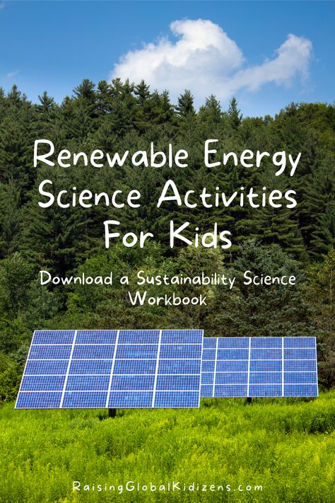 Sustainability Activities For Kids, Energy Science Activities, Energy Activities For Kids, Renewable Energy For Kids, Renewable Energy Activities, Sdg Goals, Energy Science Projects, Sustainability Activities, Energy Science