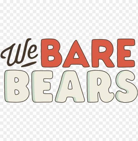 We Bare Bears Logo, We Bare Bears Stickers, Bare Bears Stickers, Bears Stickers, We Are Bears, Bears Logo, Logo Clipart, Photo Clipart, Instagram Picture Quotes