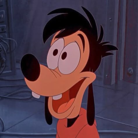 Goofy Mickey Mouse Pfp, Max Goof Pfp, Goofy Son, Max Goofy Movie, Max X Bradley, Goofy Mickey Mouse, Cartoon Emotions, Bradley Uppercrust Iii, Max Goofy