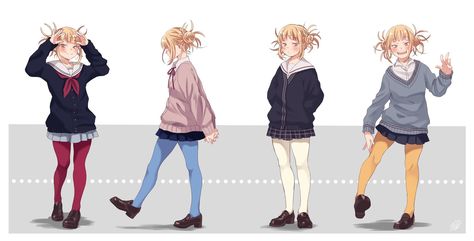 Himiko Toga Toga Himiko Casual Outfit, Outfit Fanart, 4k Wallpaper 3840x2160, Toga Himiko, My Hero Academia 2, The Perfect Girl, Hero Academia Characters, Boku No Hero, Pastel Goth