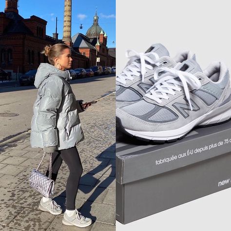 Matilda Djerf’s Closet on Instagram: “@newbalance 990v5 €200” Matilda Djerf Sneakers, Matilda Djerf Shoes, Rebook Shoes, Matilda Djerf, Hummel Sneaker, Matilda, Fashion Inspo, Sneakers, Closet