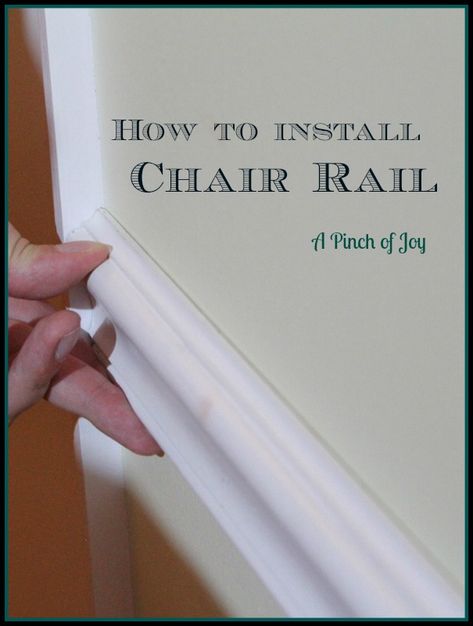 Chair Rail Molding, Arm Chair Table, Perfect Chair, Chair Rail, Home Repairs, Wainscoting, Diy Home Improvement, Wood Chair, Room Chairs