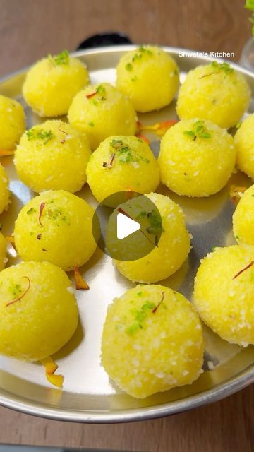 Shweta's Kitchen on Instagram: "Creamy, dreamy goodness of Coconut and Milk Powder Laddu! These soft, chewy bites are packed with the richness of coconut and milk, perfectly balanced with a hint of sweetness. A classic Indian sweet treat that’s ridiculously easy to make and impossible to resist!

#CoconutAndMilkPowderLaddu #CreamyDelight #CoconutLove #MilkPowderMagic #IndianSweets #FestiveFood #SweetTreats #GheeBasedSweets #CoconutMilkPowder #PowderedSugar #CardamomFlavor #SweetDelights #Foodie #RecipeInspiration #Delicious #Yum #Foodstagram #InstaFood #IndianCuisine #SweetTooth #LadduLovers #CoconutSweets #EasyRecipe #SweetBites #TastyTreats #instantladdu #ladduforever😇❤️ #laddulaovers #milkpowdersweets" Diwali Nashta Recipe, Sweet Dishes Indian, Easy Sweets Recipes Indian, Nashta Recipe, Diwali Sweets Recipe, Easy Sweets, Diwali Sweets, Sweet Dishes Recipes, Sweet Meat