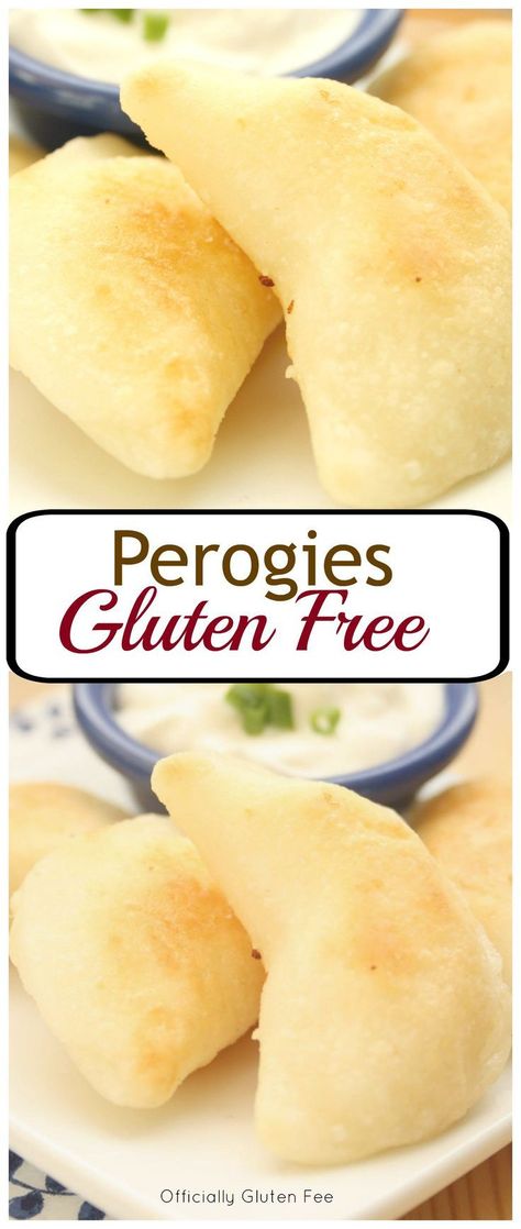 Gluten Free Pierogi, Gluten Free Pierogi Recipe, Perogie Dough Recipe, Gluten Free Pierogies, Gluten Free Perogies, Sour Cream Recipe, Pierogi Recipe, Sour Cream Recipes, Foods With Gluten