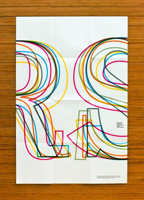 Diversity Diversity Typography, Bill Bernbach, Visual Grammar, Manifesto Design, Specimen Book, Herb Lubalin, Typographic Posters, Milton Glaser, Typographic Poster