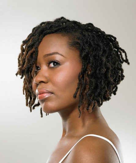 Asymmetrical Locs | 20 Effortless Styles For Growing Out Your Natural Hair Woman With Dreadlocks, Hairstyles Celebrities, Medium Natural Hair Styles, Short Dreads, Natural Hair Rules, Popular Short Hairstyles, Short Locs Hairstyles, American Hairstyles, Dreadlock Styles