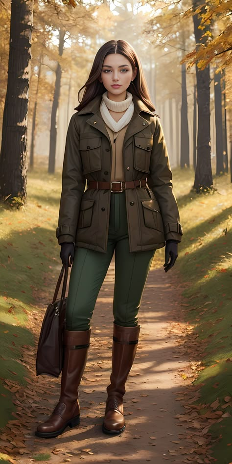 English Hunting style Clothing 018
A lady in English Hunting Clothing，created by “图趣 AI (tu-qu-ai)” software,
Keywords:  AI images, 图趣 AI , a lady, a beauty, in English Hunting Clothing, Shooting Clothing，English Hunting style, Hunting，riding boots，Hunting boots Womens Hunting Outfits, English Countryside Outfit, Honey Roasted Sweet Potatoes, Modern Victorian Fashion, English Country Fashion, Spy Dress, English Hunting, Countryside Outfit, Hunting Style