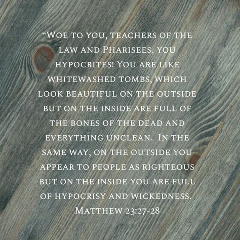 [Matthew 23: 27 - 28]  (11) Jesus said the teachers of the law and the Pharisees are like whitewash tombs. They are revered by people as the prophets of God, but inwardly they are hypocrites full of lawlessness because they forsake the commands of God such as the Sabbath. These days, those who reject the Sabbath and keep the rules of men, Sunday service, belong to this group. Let us find out what God will do to these false prophets in Ezekiel 22: 31 Matthew 23, Egypt Pyramids, Bible Truths, Evil World, Walk In Love, Jesus Said, Sunday Service, Give Me Jesus, False Prophets