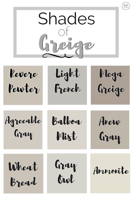 Balboa Mist Vs Revere Pewter, Griege Paint Colors, Griege Paint, Greige Bathroom, Greige Bedroom, Greige Living Room, Taupe Bathroom, Cottage Lounge, Greige Walls