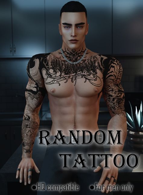 Rib Tattoos For Guys, Sims 4 Tattoos, Sims 4 Cc Eyes, Cc Mods, Sims 4 Mm Cc, Sims 4 Mm, Sims 4 Cas, Rib Tattoo, Ts4 Cc