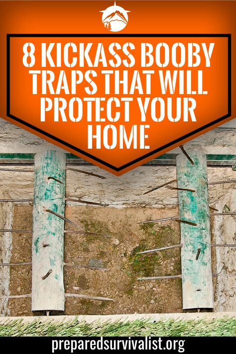 Booby Traps, Preparedness Ideas, Shtf Preparedness, Bushcraft Skills, Survival Hacks, Survival Life Hacks, Prepper Survival, Survival Techniques, Urban Survival