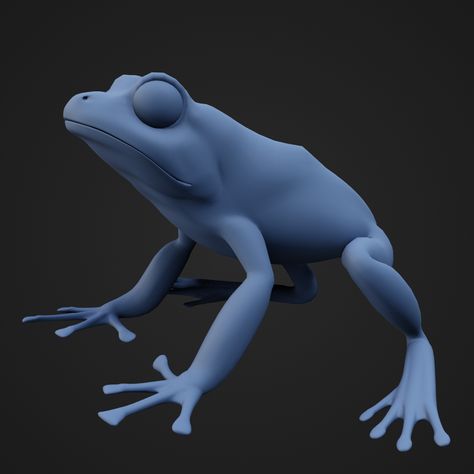 STL file Frog Pose2・3D print object to download・Cults 3d Frog, Creatures Art, Fantasy Creatures Art, Information Design, Blender 3d, Banner Ads, Creature Art, Frogs, Fantasy Creatures