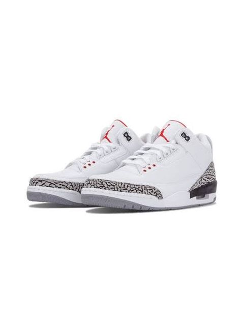 Jordan 3 White Cement, Jordan 3s, Jordan Retro 3, Kicks Shoes, White Cement, Jordan 3 Retro, Nike Air Shoes, Jordan Air, Air Jordan 3 Retro