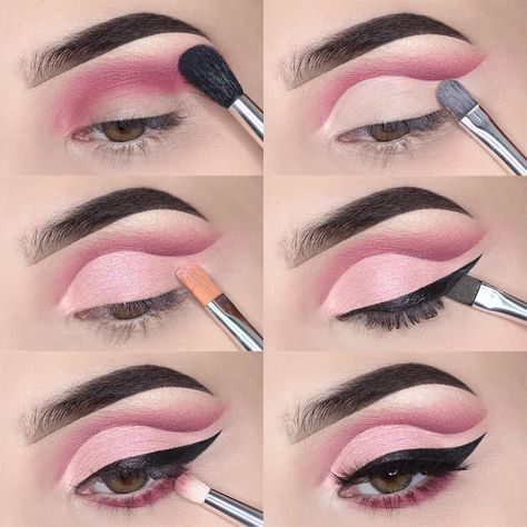 Crease Eye Makeup, Cut Crease Eye Makeup, Colorful Eyeshadow Palette, Crease Eyeshadow, Eye Makeup Cut Crease, Cut Crease Eyeshadow, Makeup You Need, Cut Crease Eye, Eyeshadow Ideas