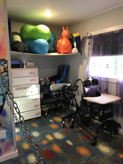 Sensory Bedroom, Sensory Therapy, Special Needs Mom, Ideas Para La Casa, Therapy Room, Mobility Aids, Home Health Care, Special Needs Kids, Stuff I Need