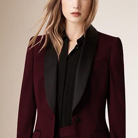 Womens Suit Wedding, Tux For Women, Burgundy Suit Wedding, Tailored Suit Women, Lesbian Wedding Suit, Burgundy Tux, Female Tux, Maroon Tuxedo, Rocker Wedding