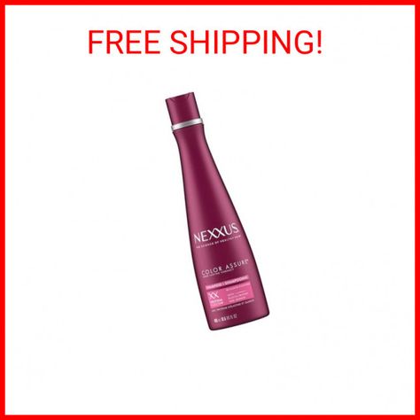 100% Genuine Free Shipping Gift Cards Welcome Nexxus Hair Color Assure Sulfate-Free Shampoo with ProteinFusion, For Color Treated Hair Color Shampoo 13.5 oz - VIBRANT HAIR COLOR: Nexxus Color Assure Sulfate Free Shampoo cleanses color-treated hair and long-lasting vibrancy - LASTING COLOR HAIR PROTECTION: This color safe shampoo extends color vibrancy for up to 40 washes and is a great shampoo for colored treated hair - REAWAKEN COLORED HAIR: This sulfate free shampoo for color treated hair is also a silicone free shampoo and replenishes colored hair with nutrients lost during the coloration process - COLOR SAFE SHAMPOO: Infused with an exclusive PROTEINFUSION blend with Elastin Protein and Quinoa, this shampoo for colored hair helps bring your hair back to life - SHAMPOO FOR COLOR TREATED Shampoo For Colored Hair, Shampoo For Color Treated Hair, Vibrant Hair Color, Silicone Free Shampoo, Color Safe Shampoo, Hair Protection, Vibrant Hair, Hair Color Shampoo, Hair Help