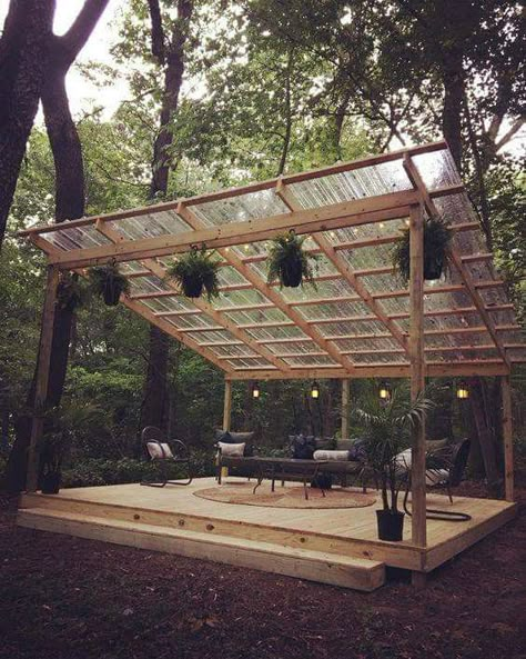 Pergola Lighting, Budget Patio, Backyard Porch, Patio Makeover, Roof Top, Backyard Projects, Backyard Patio Designs, Backyard Oasis, Diy Backyard