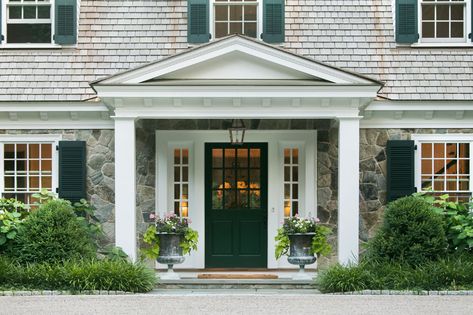 Expanding Bathroom, Patrick Ahearn Architect, Patrick Ahearn, Gambrel Style, Clapboard Siding, Farmhouse Colonial Exterior, Gambrel Roof, Cottage Designs, Farmhouse Colonial