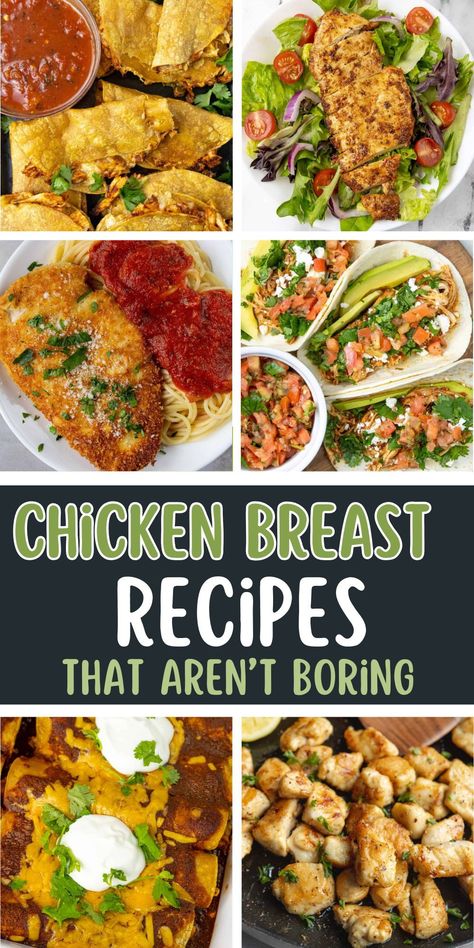 Recipes With Boneless Chicken Breast, One Pan Chicken Recipes Easy, Healthy Delicious Chicken Recipes, Boneless Chicken Dinner Recipes, Stovetop Dinner Ideas, Chicken Breast Dishes For Dinner, Chicken Breast Recipes In Oven, Grilled Chicken Breast Dinner Ideas, One Pan Chicken Breast Recipes